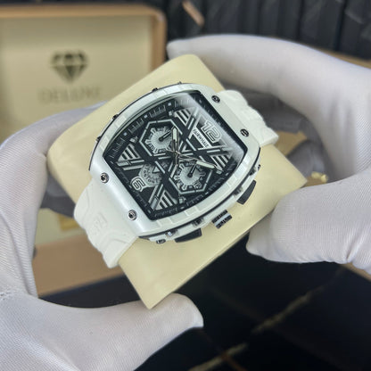 Mark Fairwhale Unique Design Style Multifunctional Luminous Waterproof Quartz Watch Fashionable Watch for Man