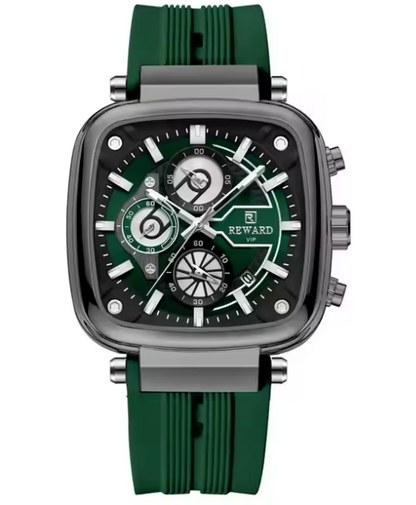 REWARD Chronograph Watch, Luxury Meets Performance, ساعة REWARD الفاخرة – الاختيار المثالي للرجل الأنيق