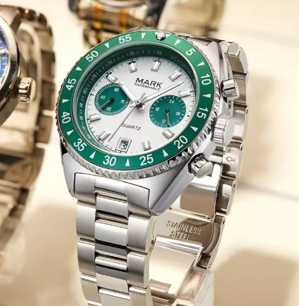 Fashion Mens Watches Top Brands Mark Fairwhale Luxury Waterproof Watch