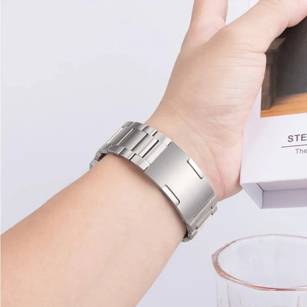 Titanium Strap for HUAWEI WATCH Ultimate /Watch 3/GT 5 Pro New 22mm Watchband for Huawei GT3 GT4 Pro 46mm Business Watch Band