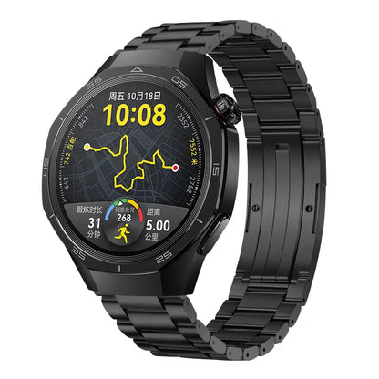Titanium Strap for HUAWEI WATCH Ultimate /Watch 3/GT 5 Pro New 22mm Watchband for Huawei GT3 GT4 Pro 46mm Business Watch Band