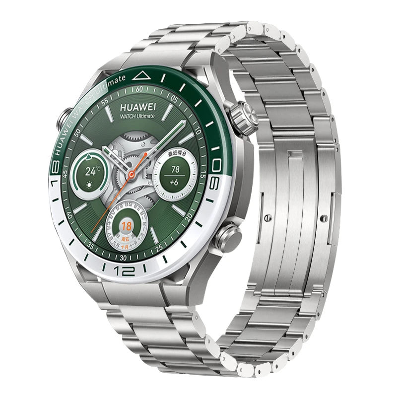 Titanium Strap for HUAWEI WATCH Ultimate /Watch 3/GT 5 Pro New 22mm Watchband for Huawei GT3 GT4 Pro 46mm Business Watch Band