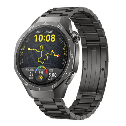 Titanium Strap for HUAWEI WATCH Ultimate /Watch 3/GT 5 Pro New 22mm Watchband for Huawei GT3 GT4 Pro 46mm Business Watch Band