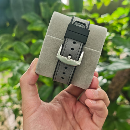 MARK FAIRWHALE Traditional Mechanical Hollow Men'S Quartz Watch Features a Cyber Gear Design Dial,