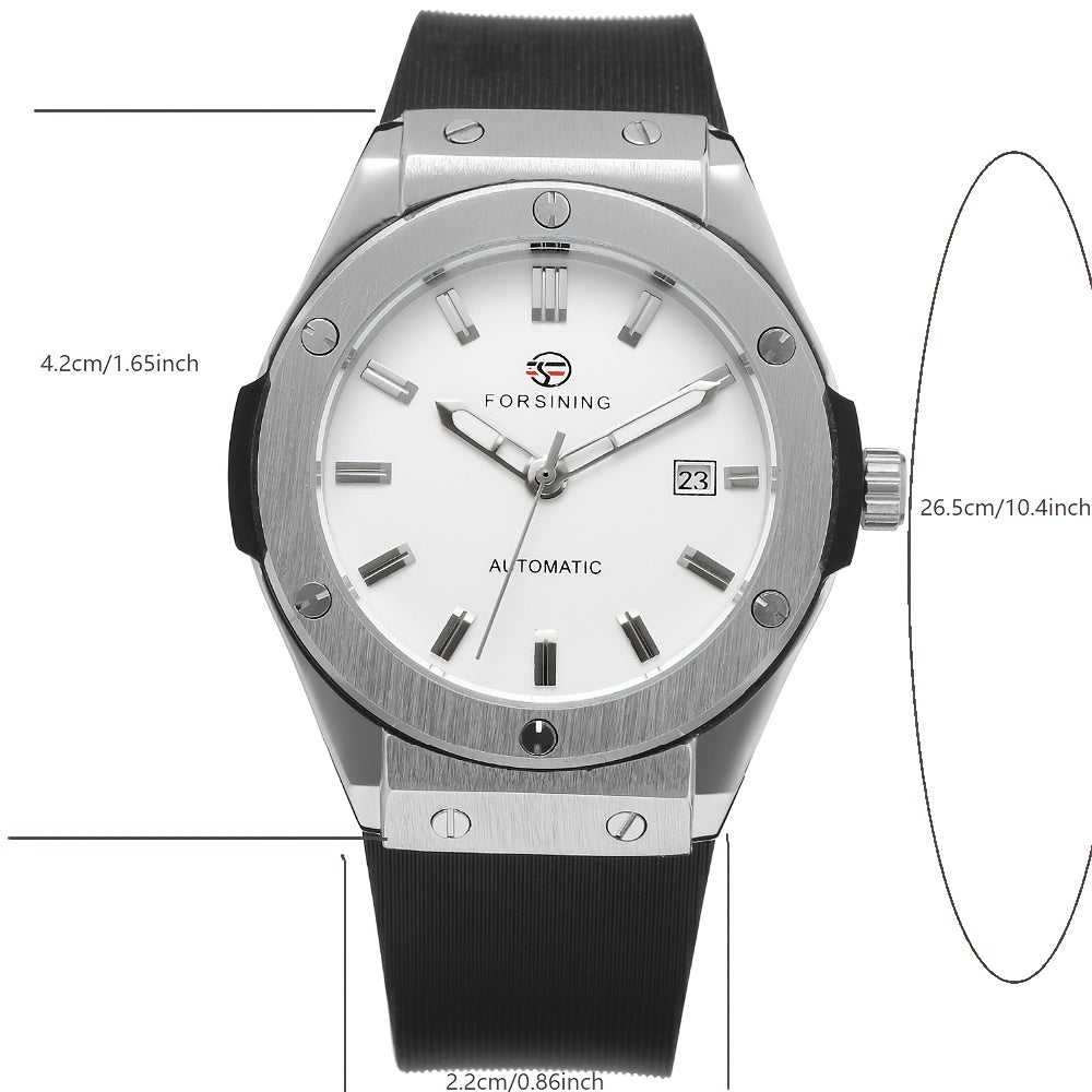 Classic And kuxurious Men'S Business Style Automatic Mechanical Watch Casual Large Dial