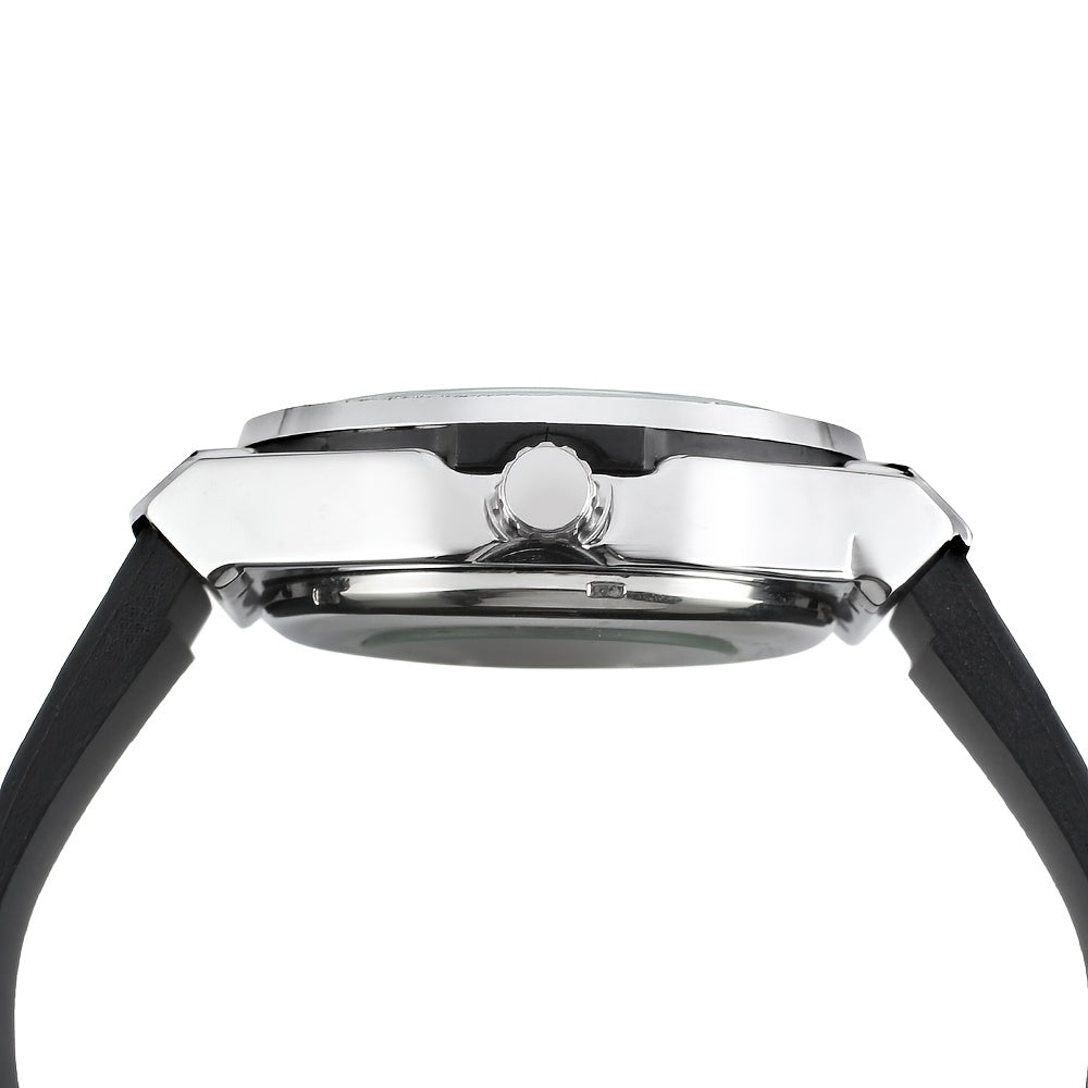 Classic And kuxurious Men'S Business Style Automatic Mechanical Watch Casual Large Dial